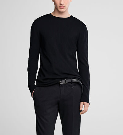 Sarah Pacini Rundhalspullover - front