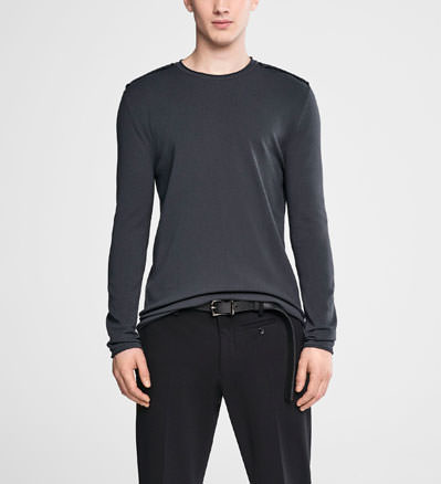 Sarah Pacini Rundhalspullover - front