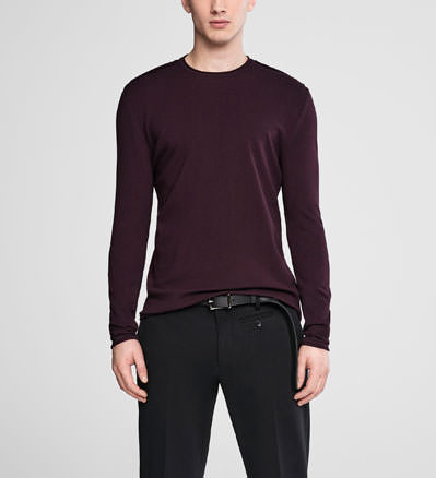 Sarah Pacini Rundhalspullover - front