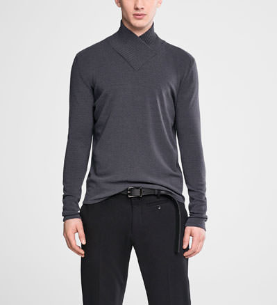 Sarah Pacini Pullover mit fließendem ausschnitt - front