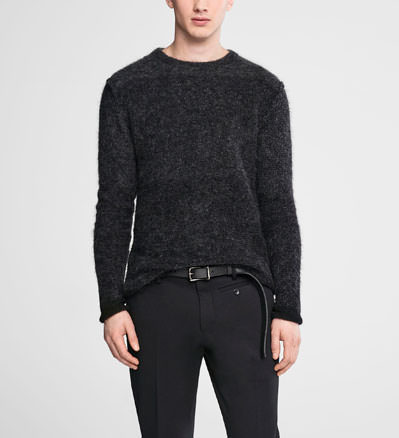 Sarah Pacini Ombré-pullover aus mohair - rundhalsausschnitt - front