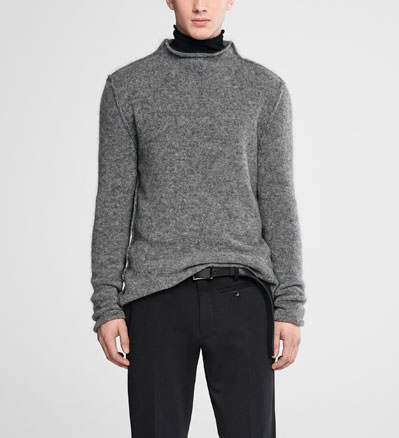 Sarah Pacini Mohair-pullover - trichterkragen - front