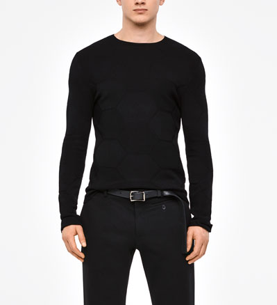 Sarah Pacini Rundhalspullover - wabendesignrundhalspullover - wabendesign - front