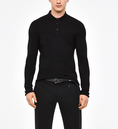 Sarah Pacini Polohemd - wabendesignpolohemd - wabendesign - front