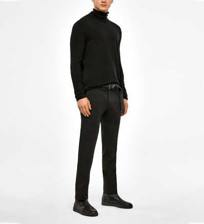 Sarah Pacini Wollgabardine-hose - bob - front