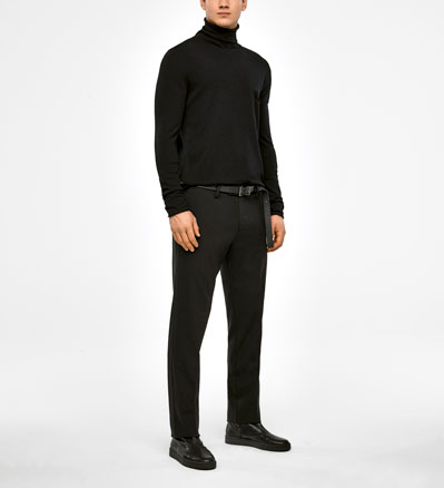 Sarah Pacini Wollgabardine-hose - hugo - front