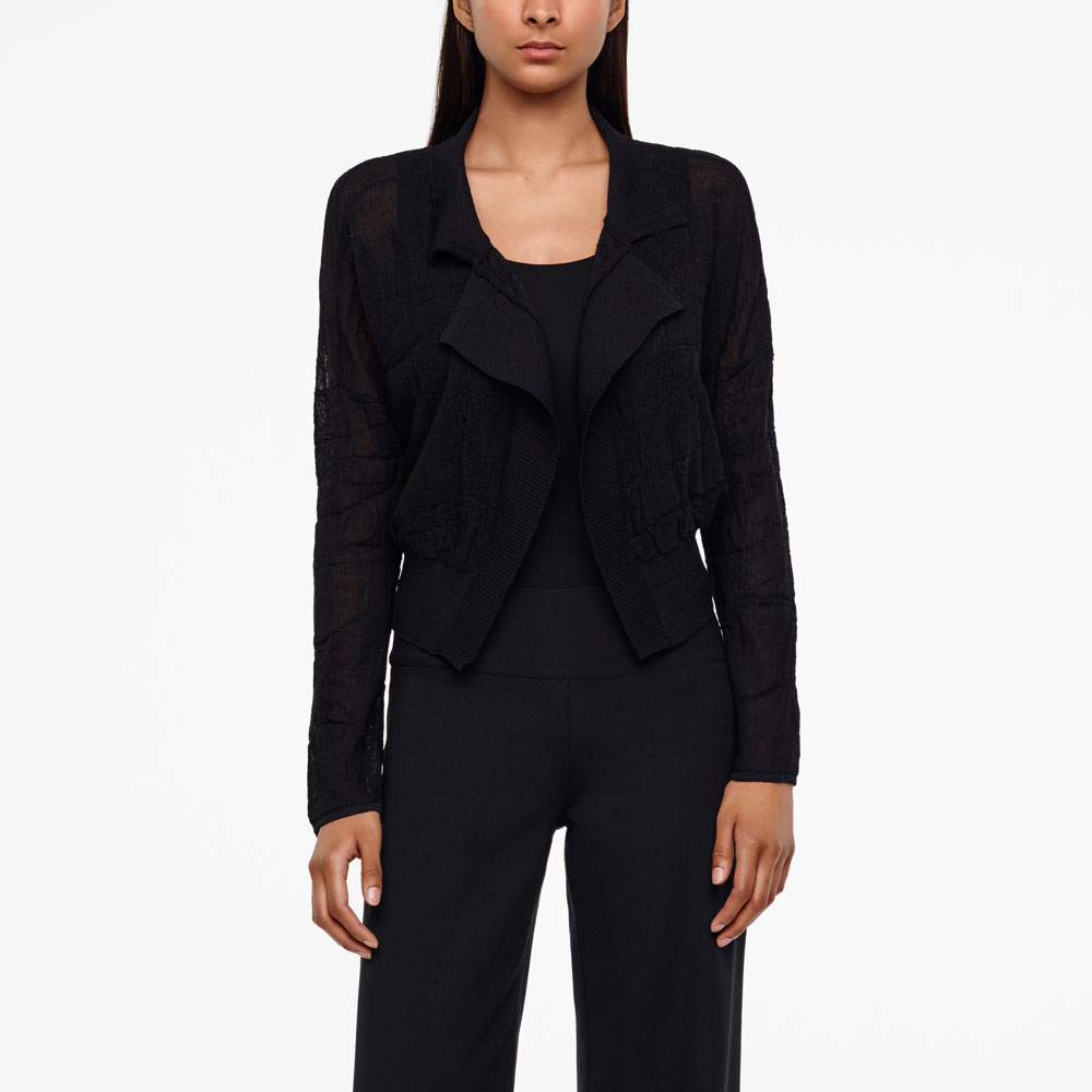 Sarah Pacini KORTE CARDIGAN Voorzijde