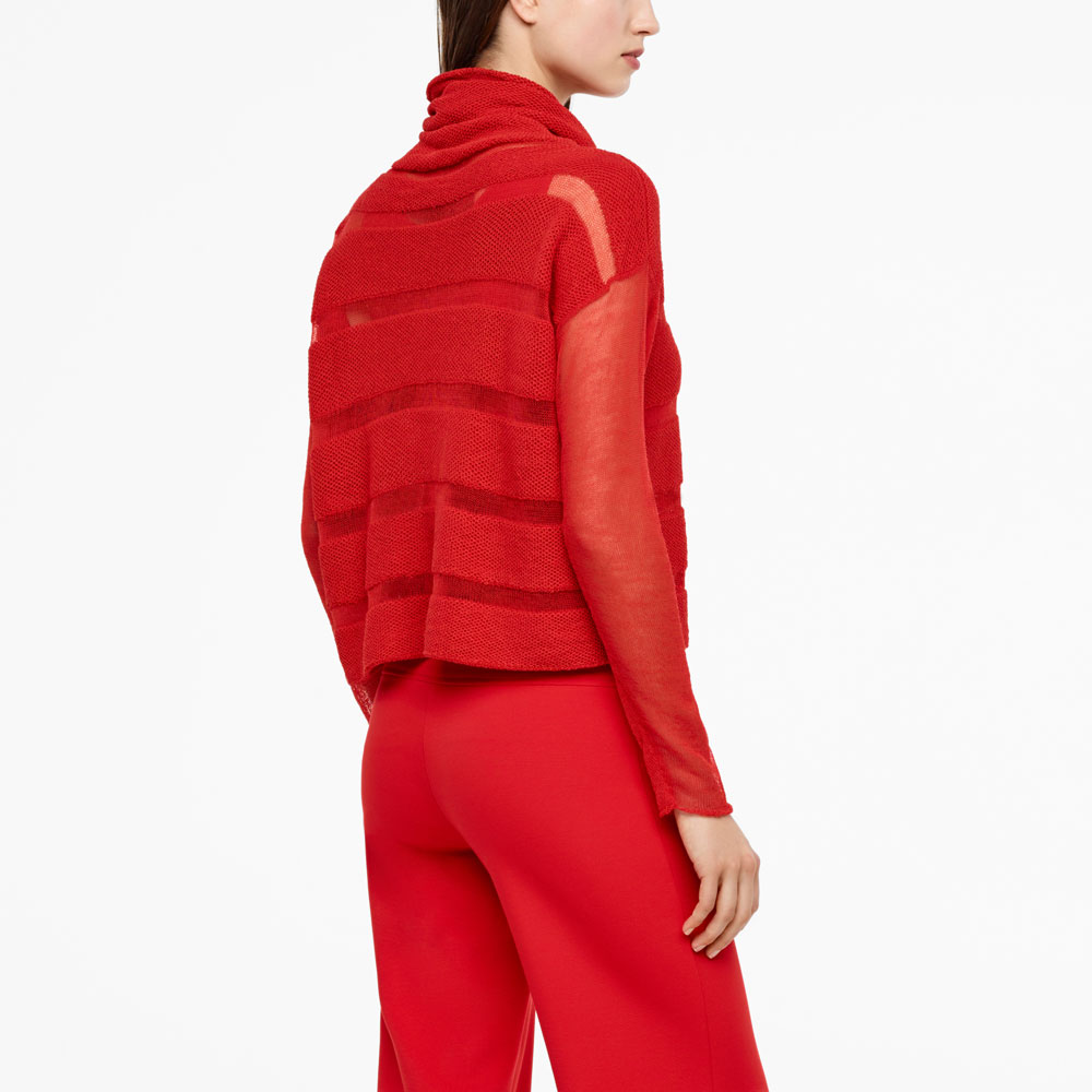 Sarah Pacini KORTE MERINO TRUI Achterzijde