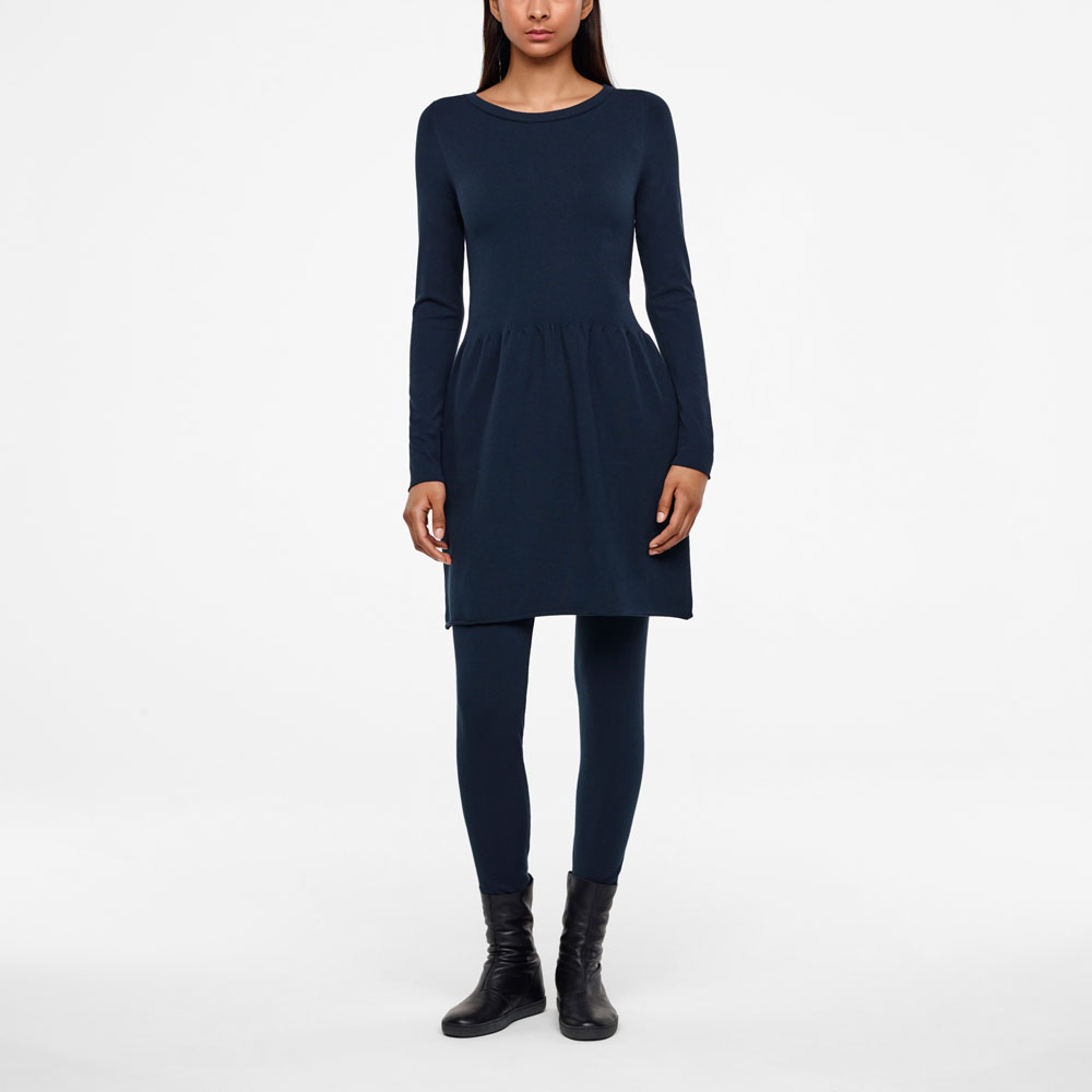 Sarah Pacini ROBE AU GENOU De face