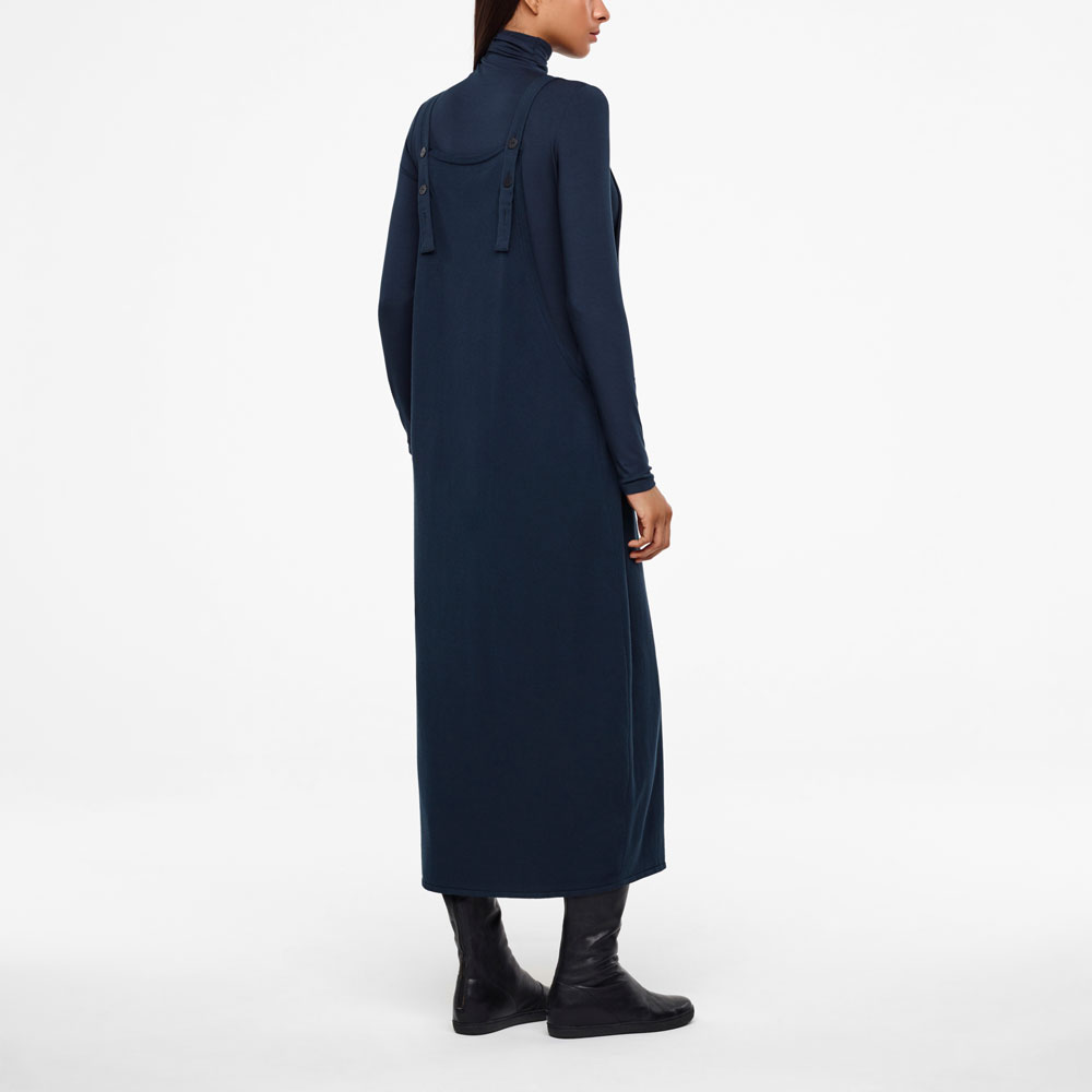 Sarah Pacini ROBE MAXI - BRETELLES Derrière