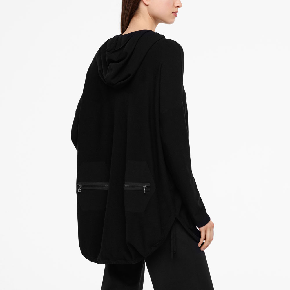 Sarah Pacini CARDIGAN LONG - CAPUCHE Derrière