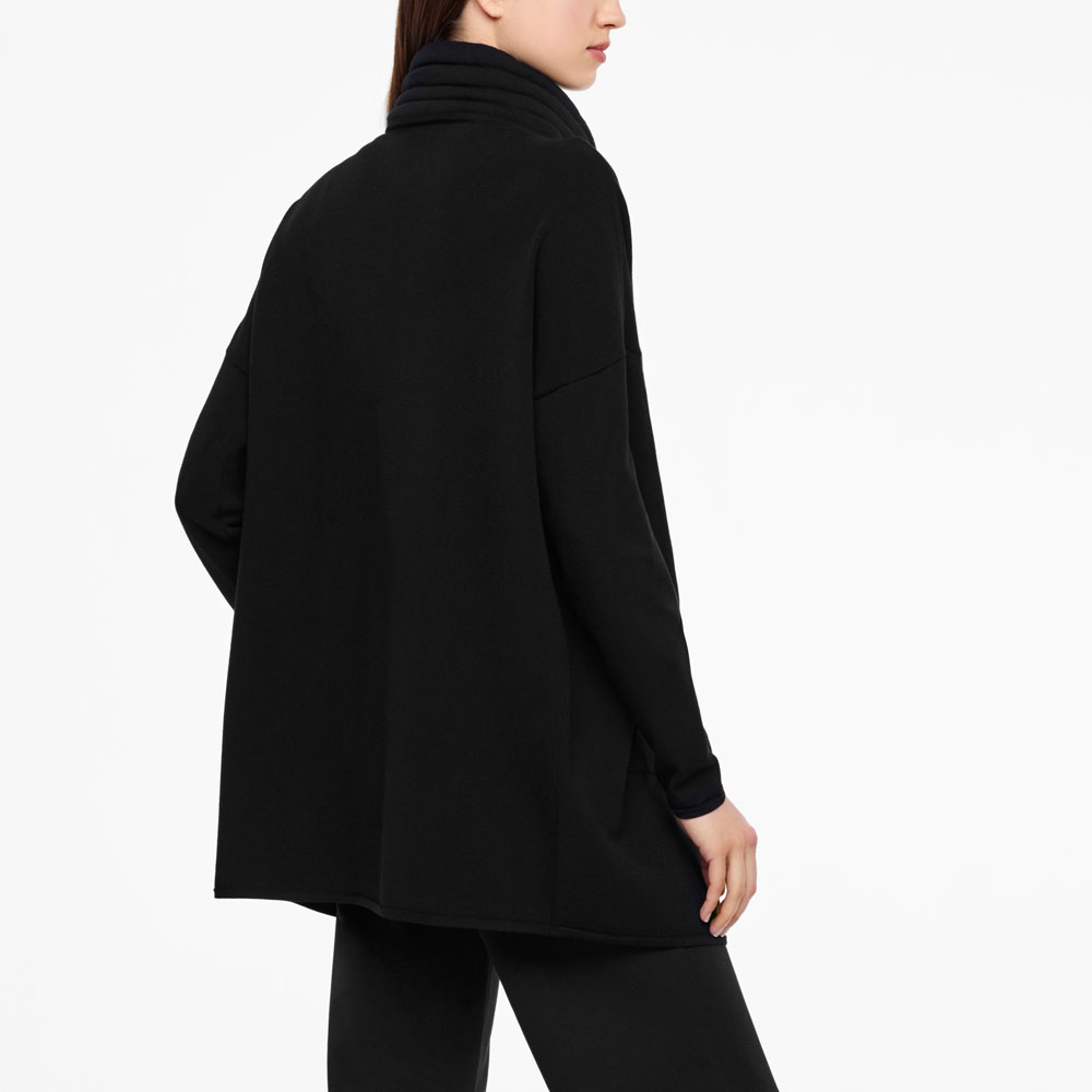 Sarah Pacini CARDIGAN LONG - COL MATELASSÉ Derrière