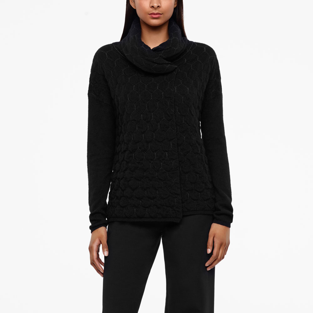 Sarah Pacini CARDIGAN - NID D'ABEILLES De face