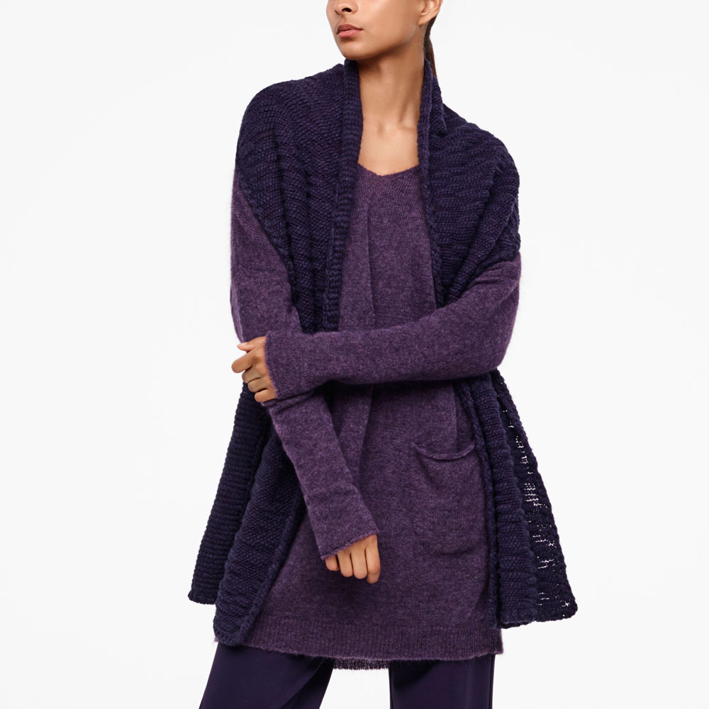 Sarah Pacini SEERSUCKER SCARF Front