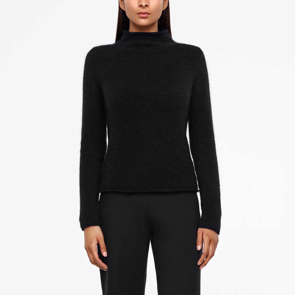 Sarah Pacini PULL AJUSTÉ - MOHAIR De face