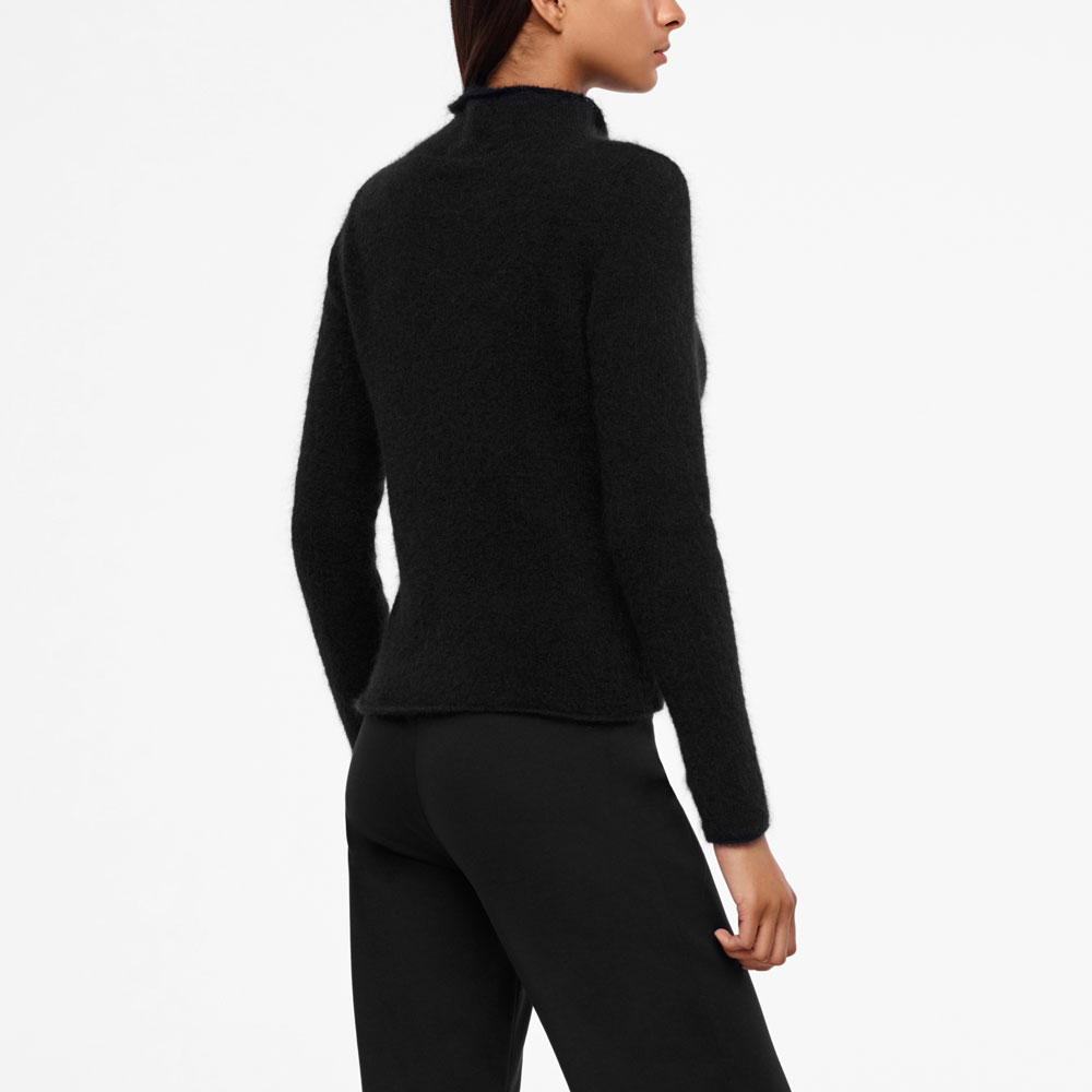 Sarah Pacini PULL AJUSTÉ - MOHAIR Derrière