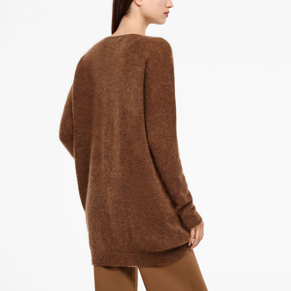 Sarah Pacini PULL COL V - MOHAIR Derrière