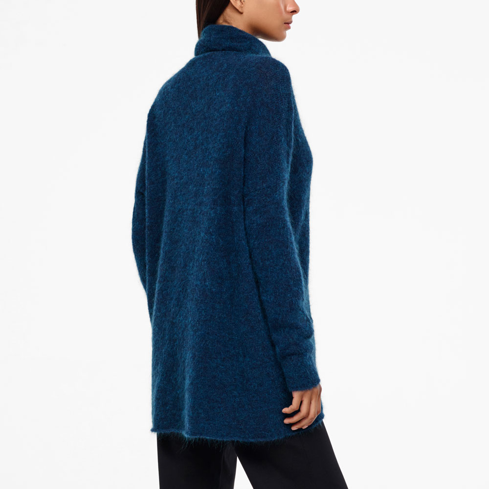 Sarah Pacini PULL COL BENITIER - MOHAIR Derrière