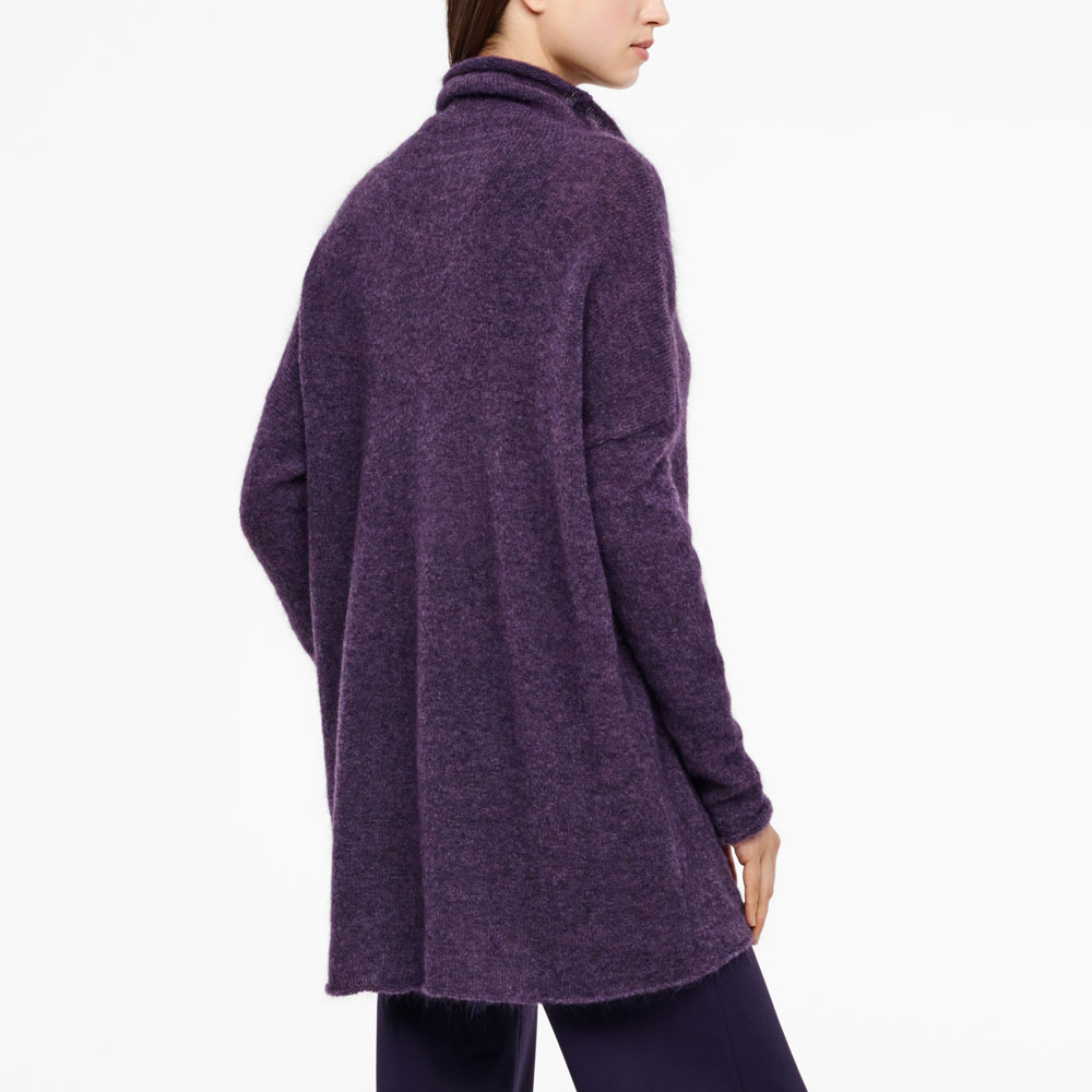 Sarah Pacini MOHAIR-MERINO TRUI - LANGE MOUWEN Achterzijde