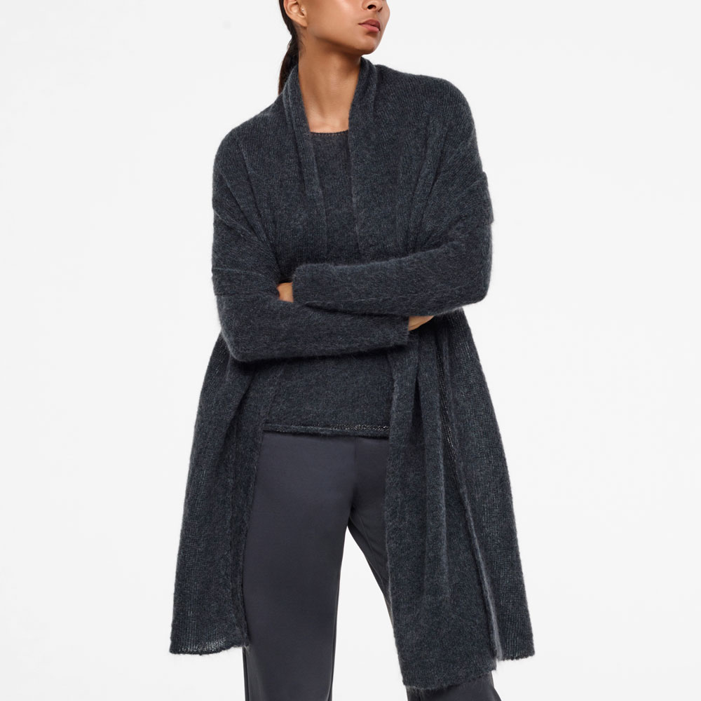 Sarah Pacini ÉCHARPE MOHAIR De face