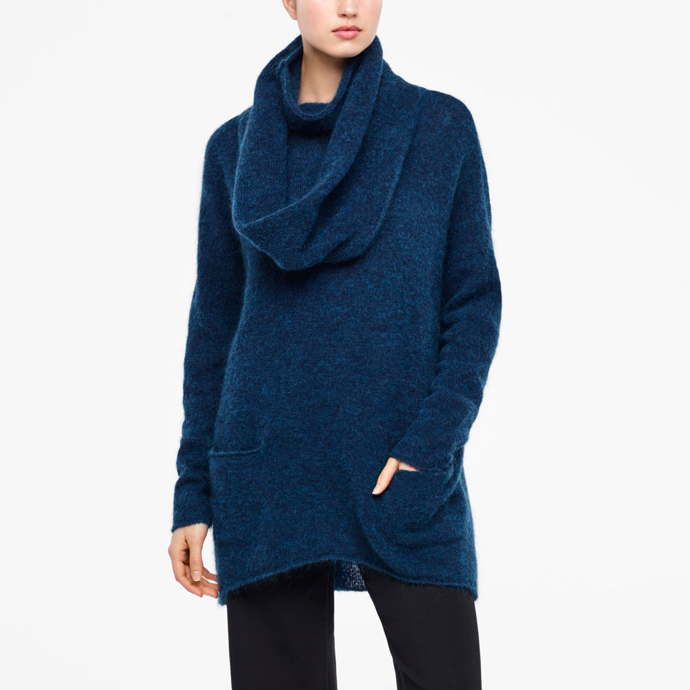 Sarah Pacini COL MOHAIR De face