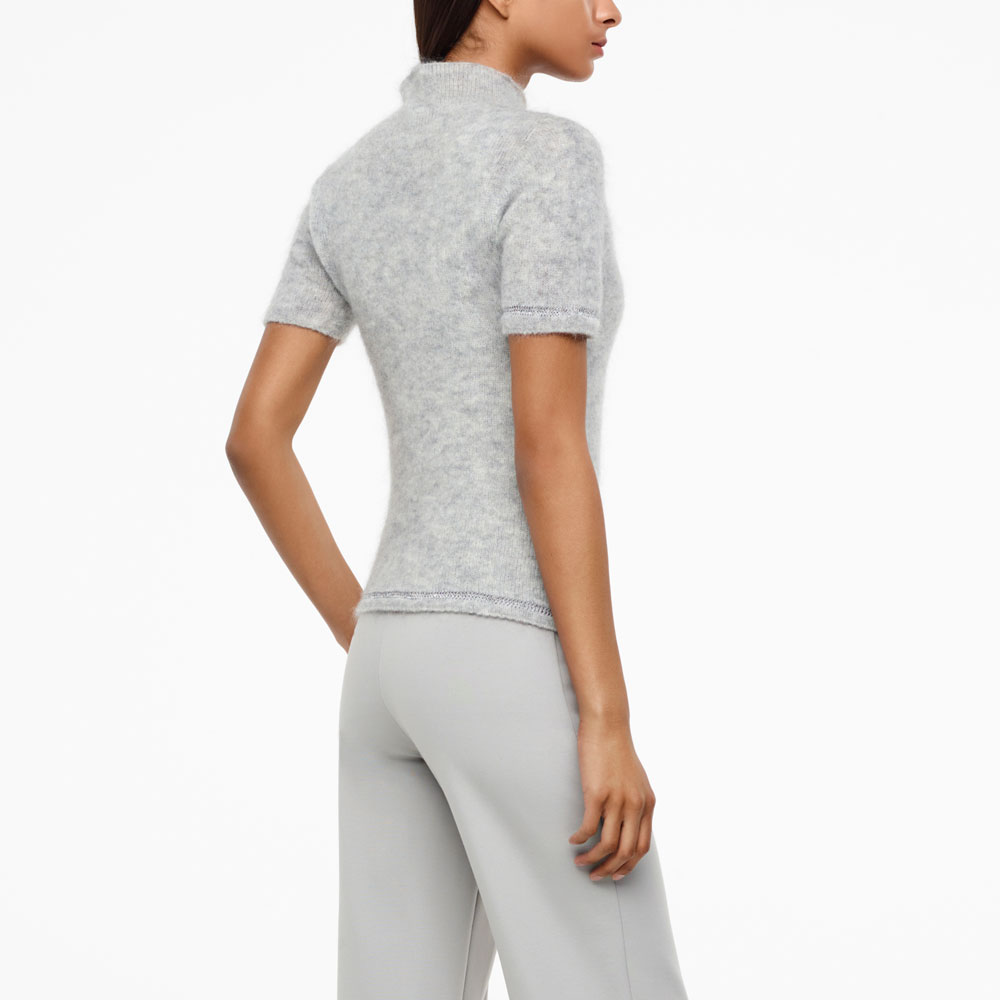 Sarah Pacini MOHAIR-MERINO TRUI - SCHITTEREND BREIWERK Achterzijde