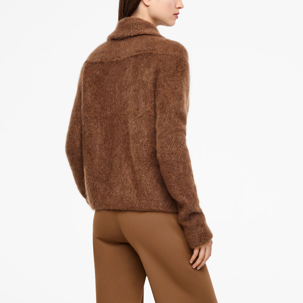 Sarah Pacini CARDIGAN - FIL BRILLANT Derrière