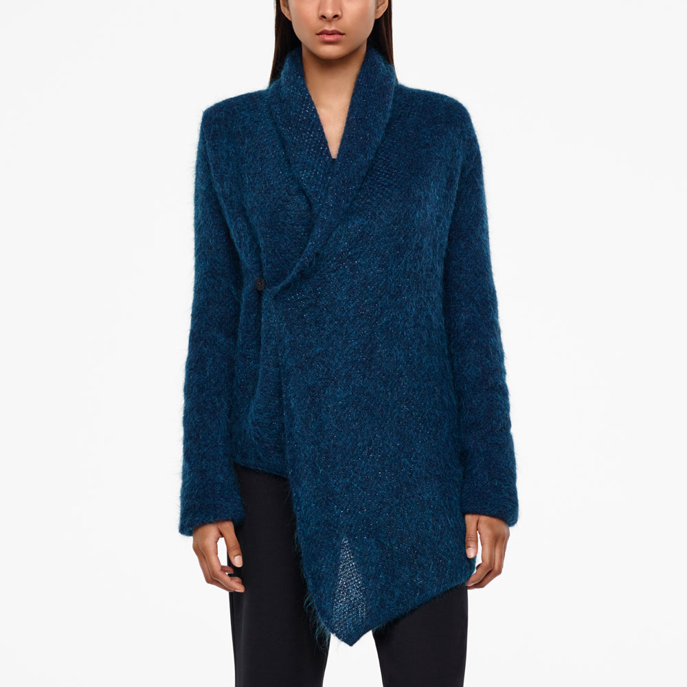 Sarah Pacini CARDIGAN - FIL BRILLANT De face