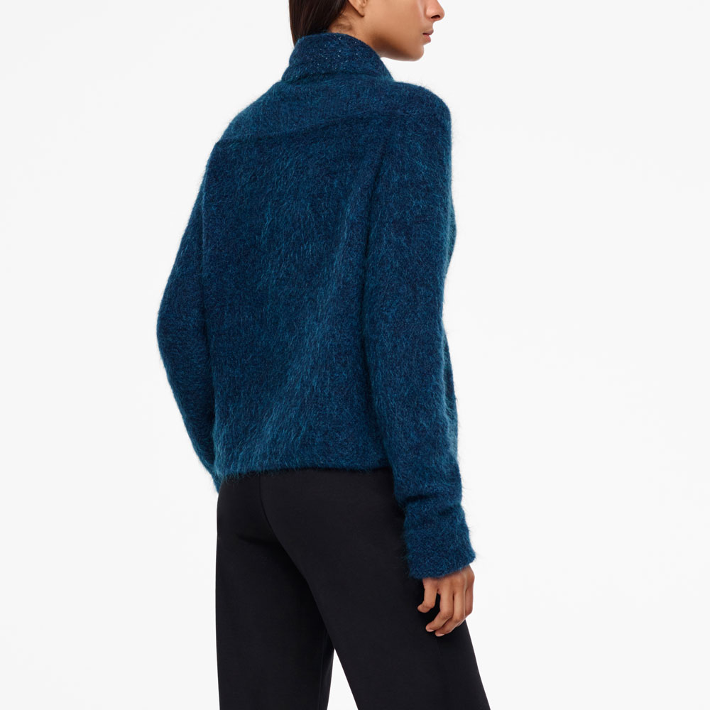 Sarah Pacini CARDIGAN - FIL BRILLANT Derrière