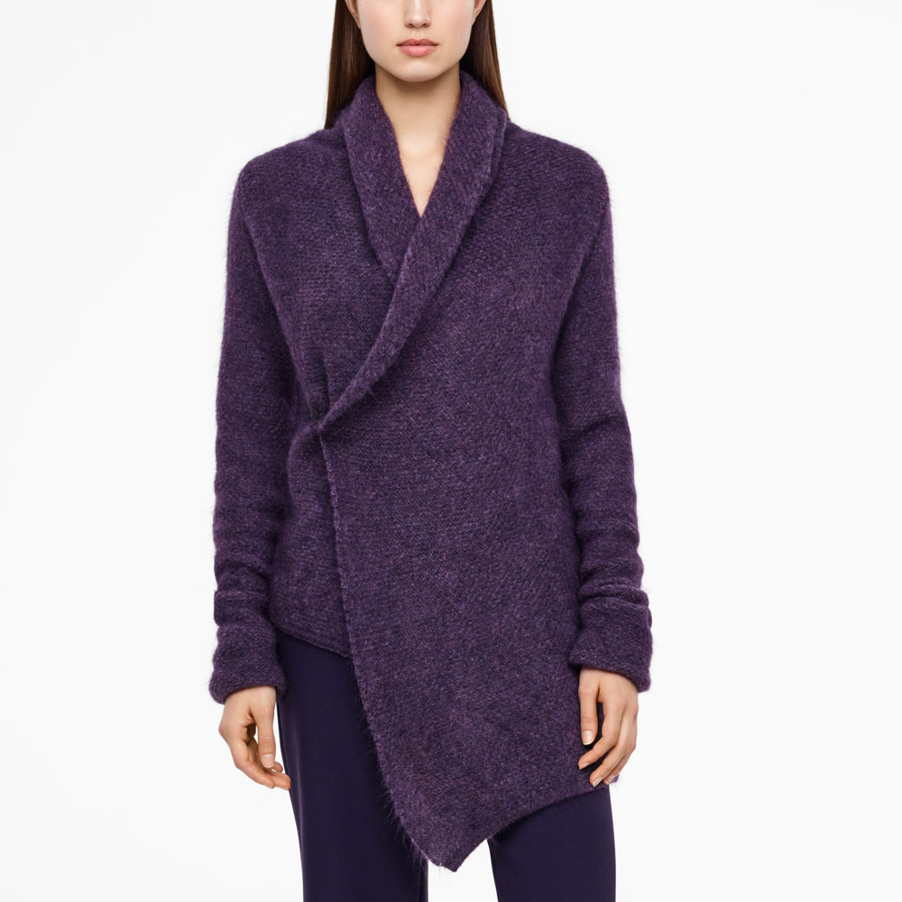 Sarah Pacini CARDIGAN - FIL BRILLANT De face