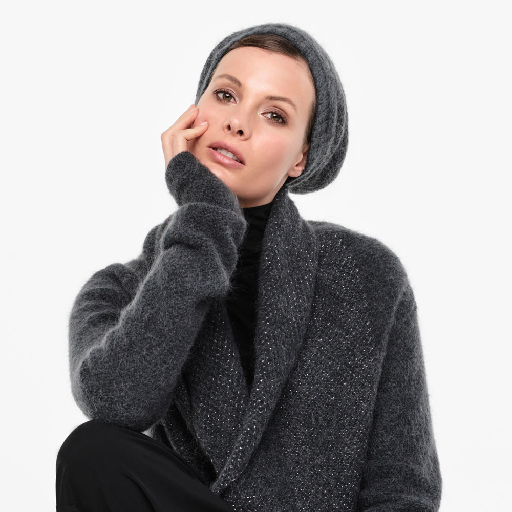 Sarah Pacini BONNET - FIL BRILLANT De face