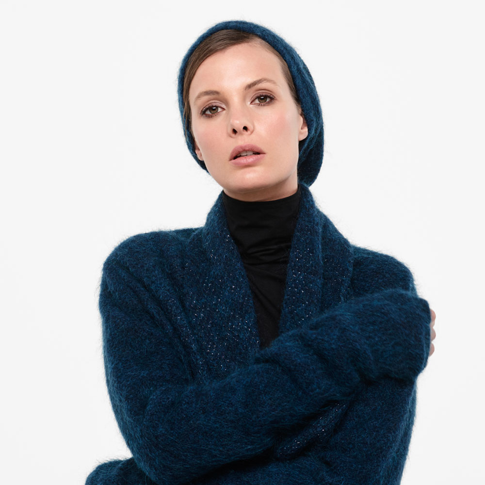 Sarah Pacini BONNET - FIL BRILLANT De face