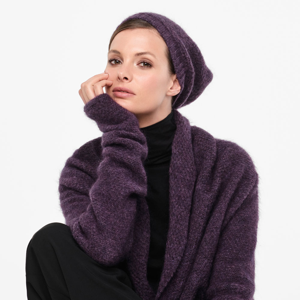 Sarah Pacini BONNET - FIL BRILLANT De face