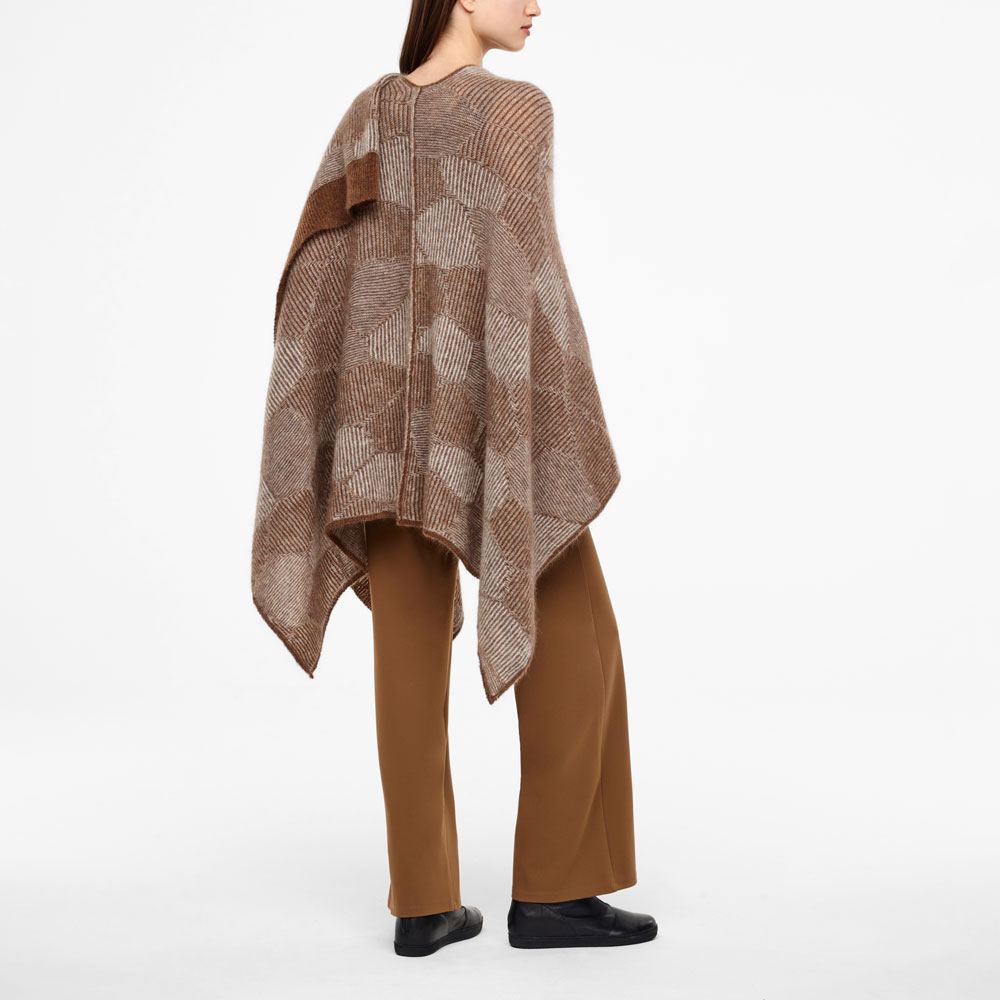 Sarah Pacini CAPE - MOTIF NID D'ABEILLES Derrière