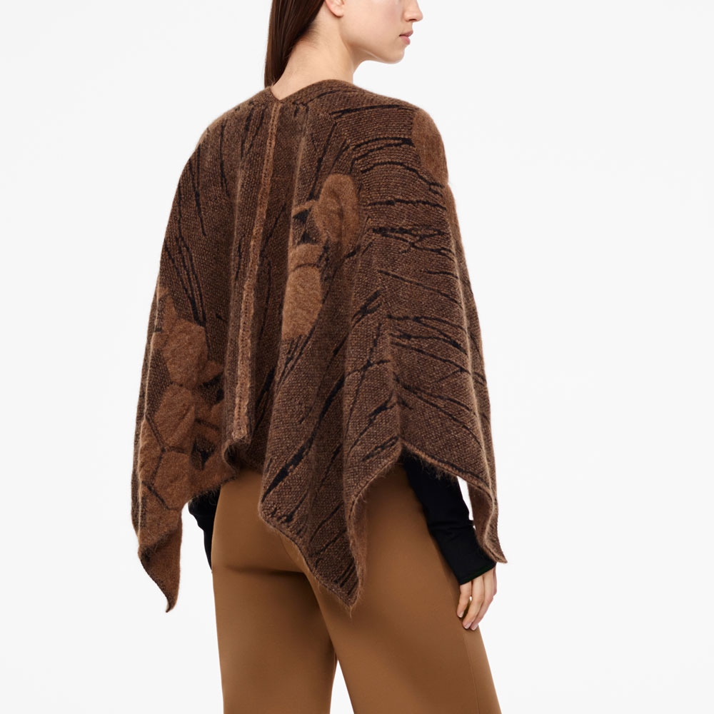 Sarah Pacini CAPE COURTE - JACQUARD Derrière