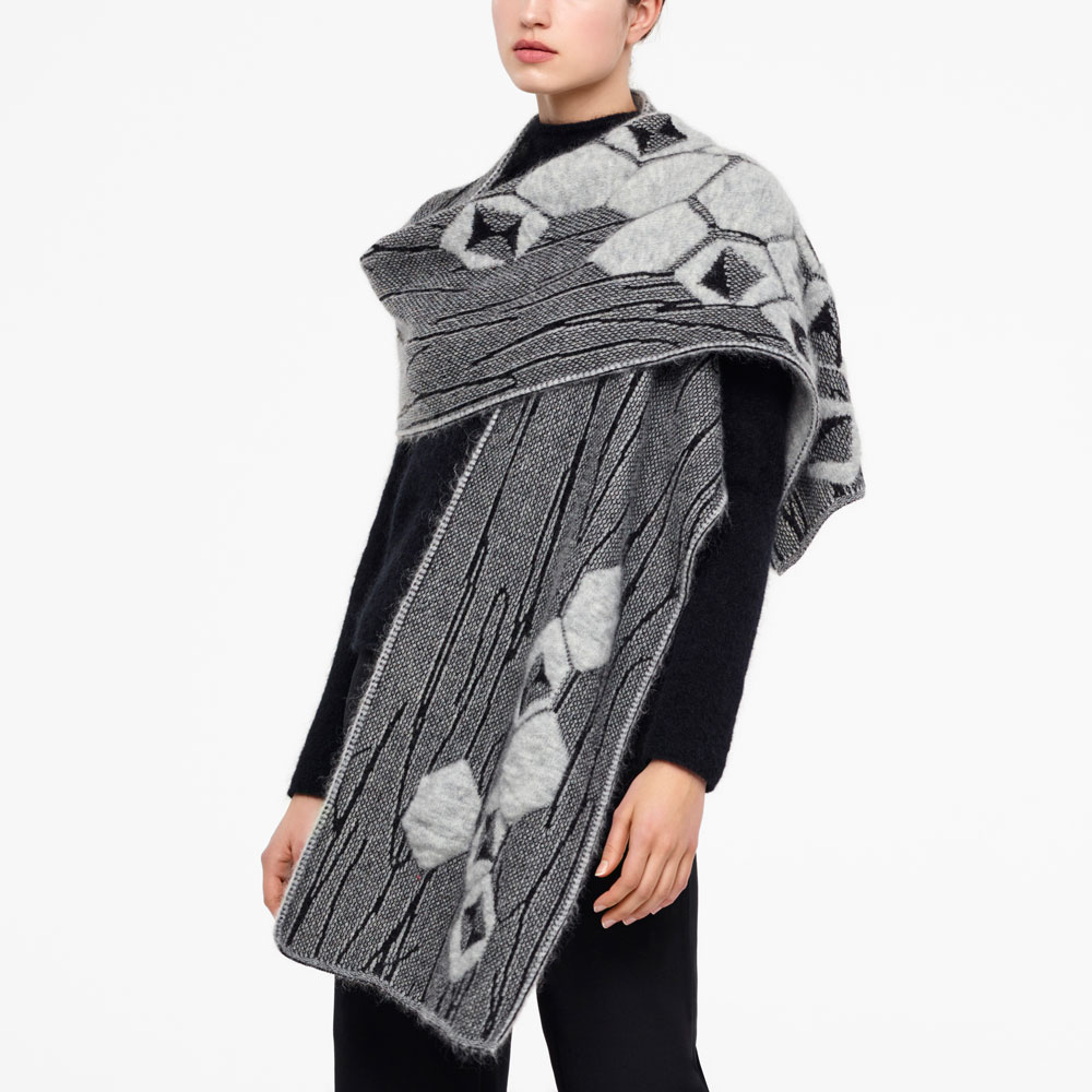 Sarah Pacini ÉCHARPE - JACQUARD De face