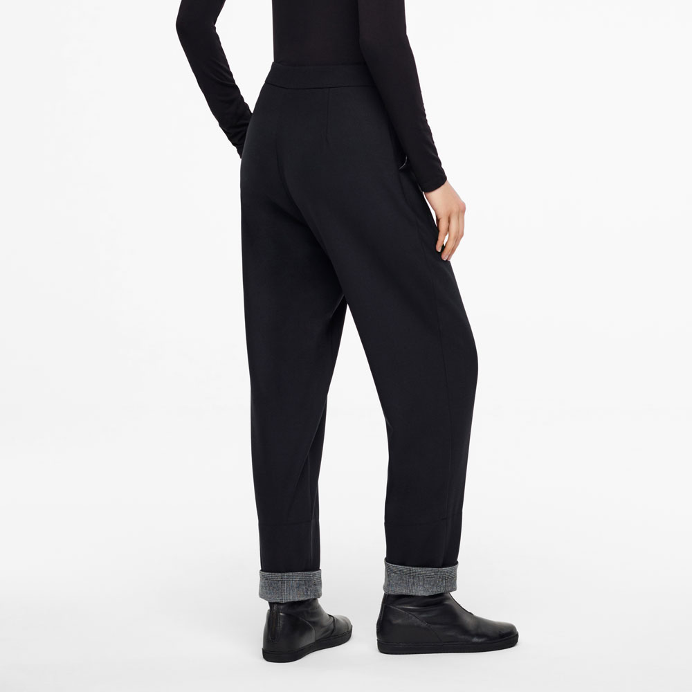 Sarah Pacini PANTALON - DÉTAILS PRINCE DE GALLES Derrière