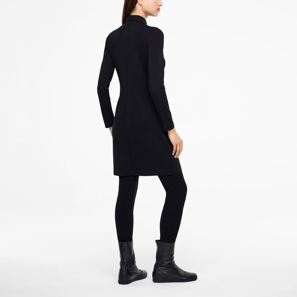 Sarah Pacini JERSEY-KLEID Rück