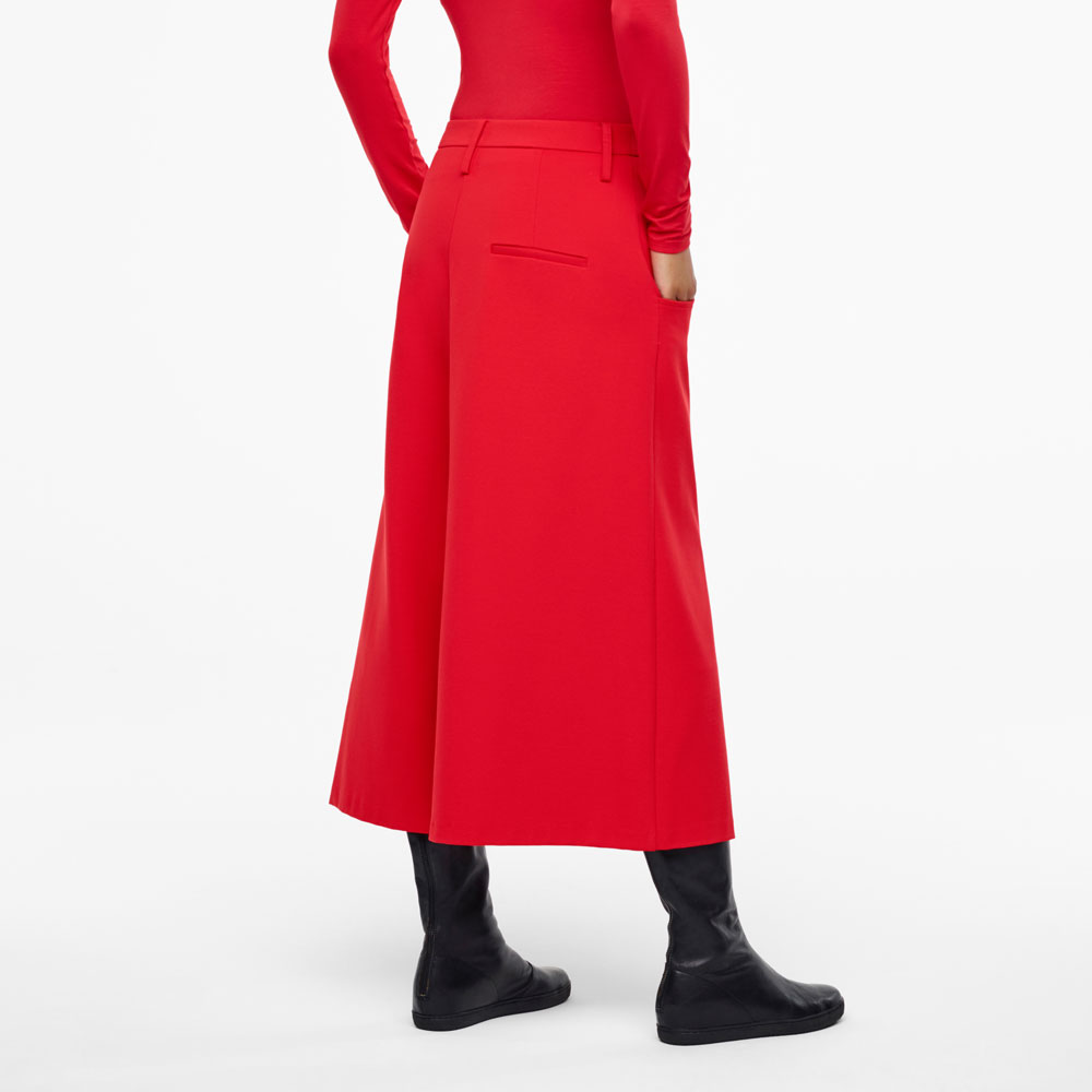 Sarah Pacini JERSEY PANTS -CROPPED STYLE Back view