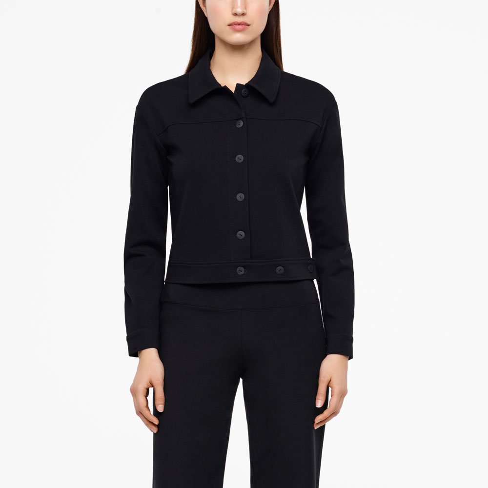 Sarah Pacini VESTE COURTE - JERSEY De face