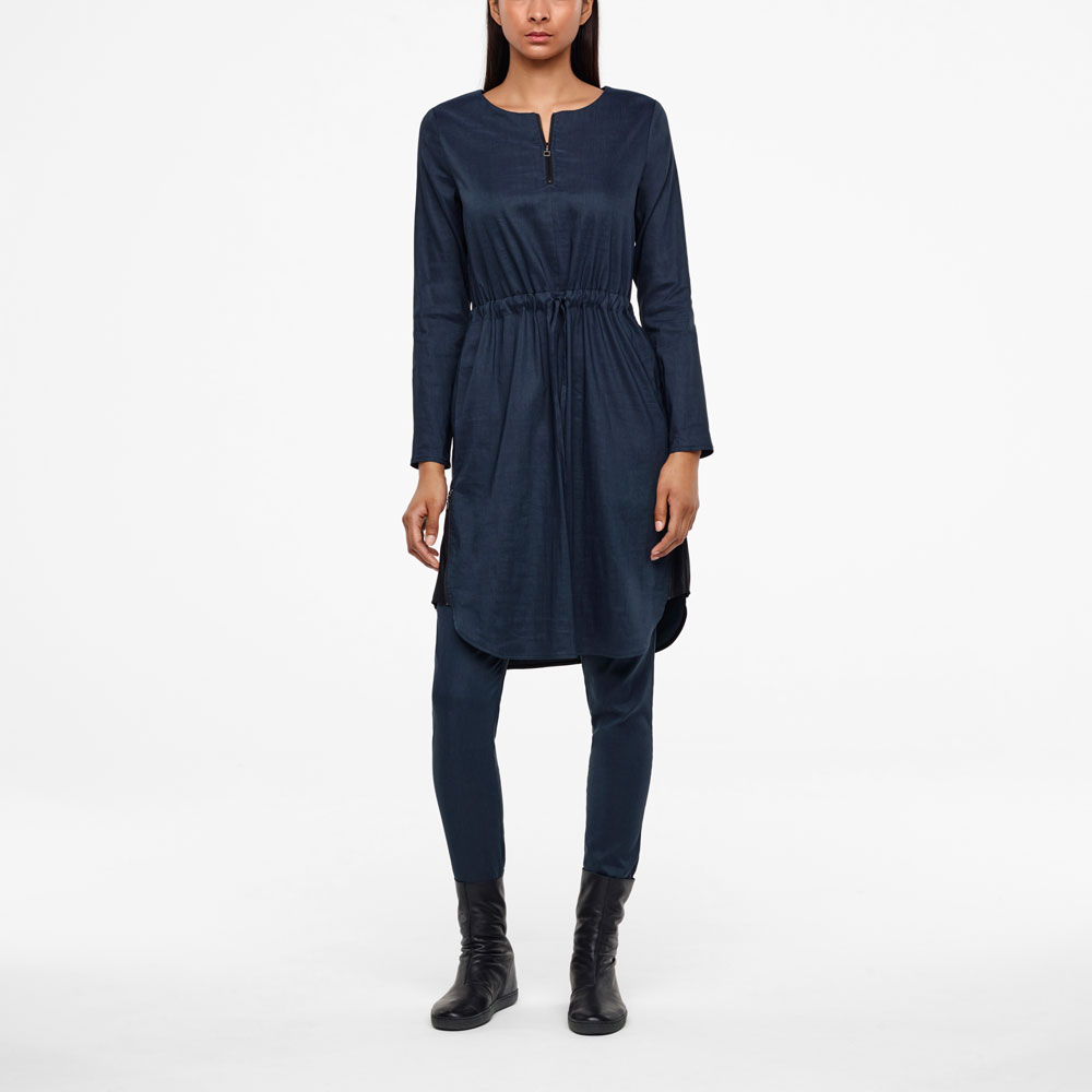 Sarah Pacini ROBE - LIN STRETCH De face