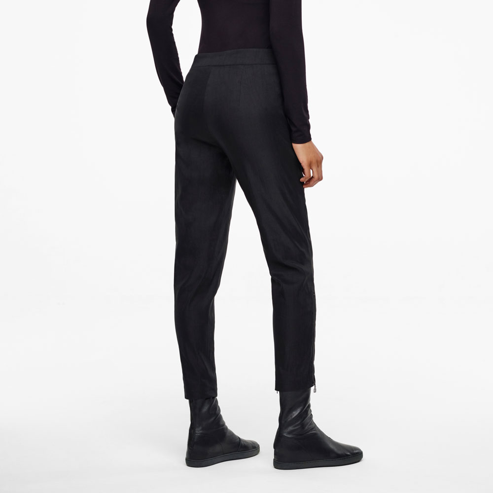 Sarah Pacini PANTALON - LIN STRETCH ET MÈCHE Derrière