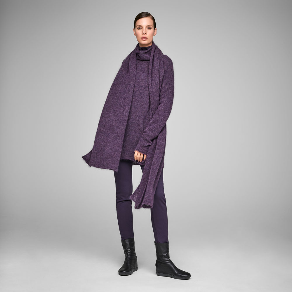 Sarah Pacini STRETCH COTTON TWILL LEGGINGS Front