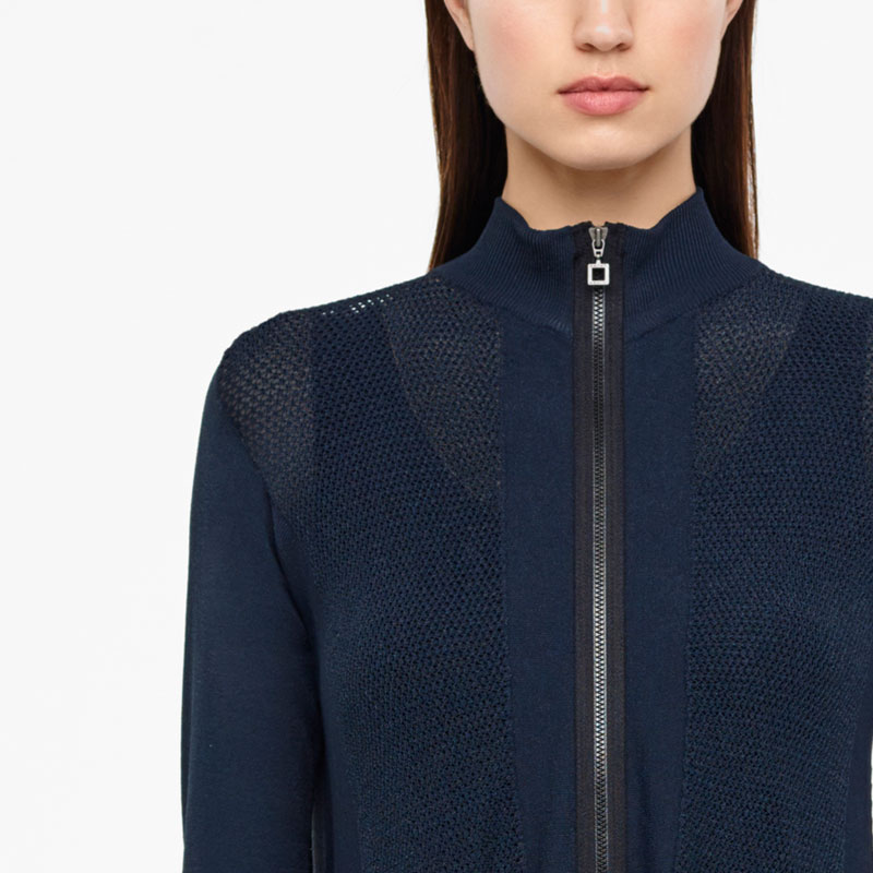 Sarah Pacini CARDIGAN - MOTIF PERFORÉ De face