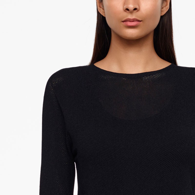 Sarah Pacini PULL SANS COUTURE - STYLE MÈCHE De face