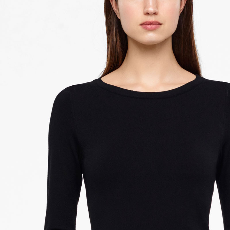Sarah Pacini ROBE AU GENOU De face