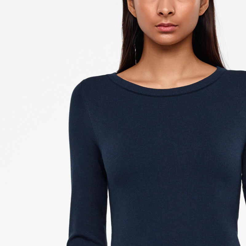 Sarah Pacini ROBE AU GENOU De face
