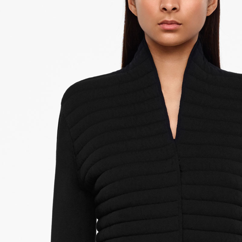Sarah Pacini CARDIGAN - EFFET MATELASSÉ De face