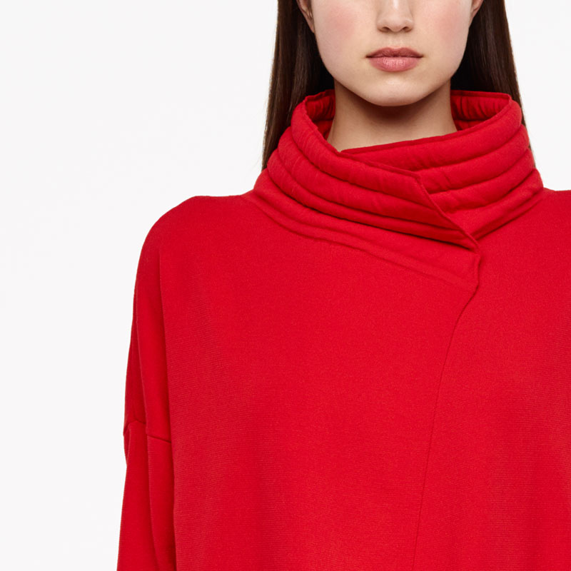 Sarah Pacini CARDIGAN LONG - COL MATELASSÉ De face