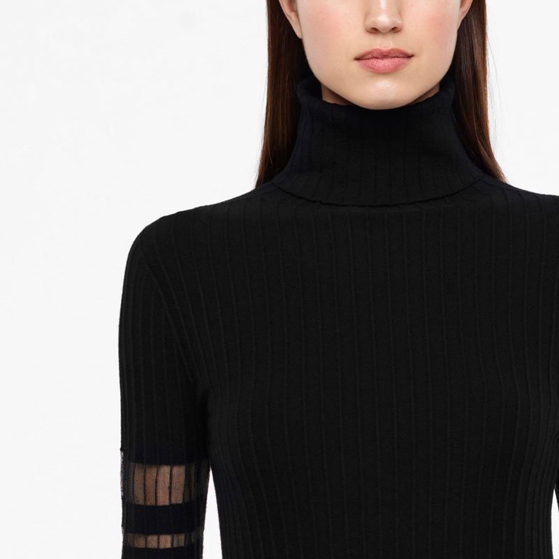 Sarah Pacini PULL - DETAILS TRANSLUCIDES De face